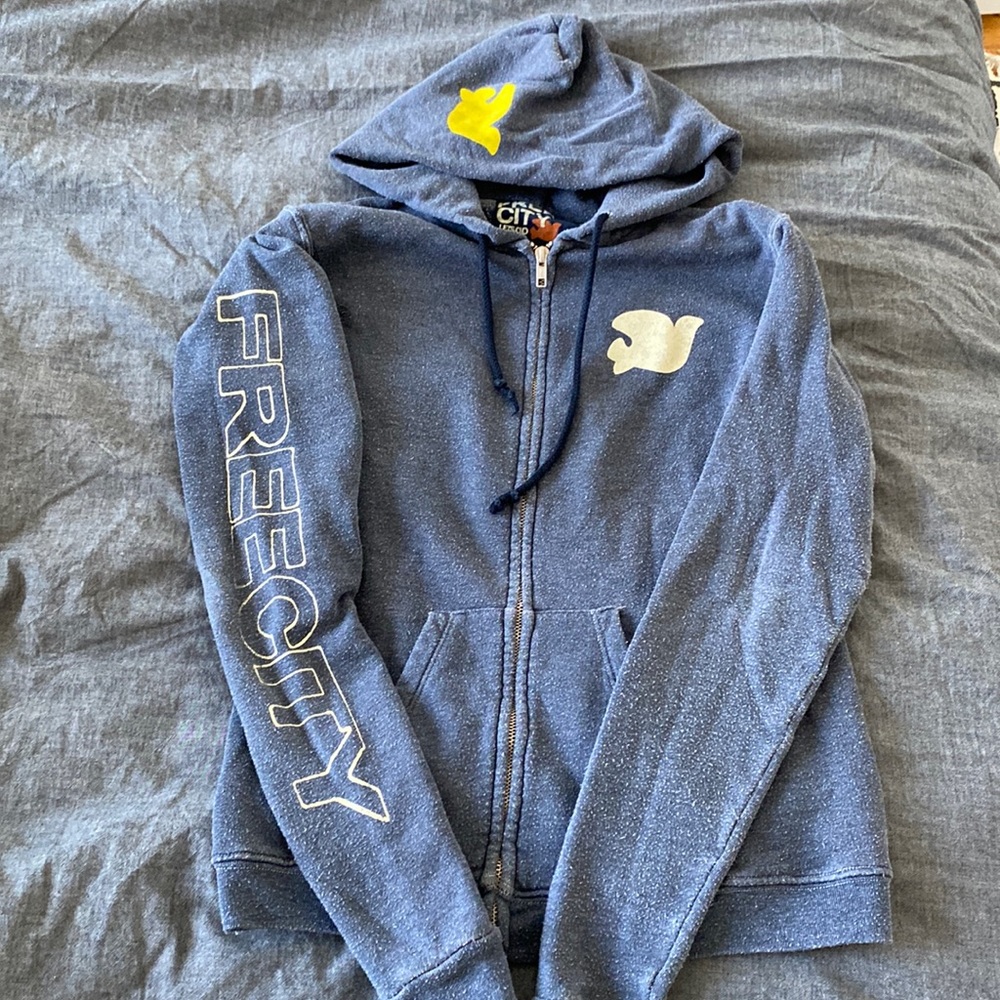Freecity zip up hoodie